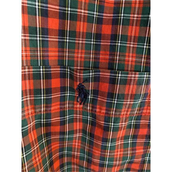 Polo Ralph Lauren vintage Adams play Holiday Christmas. Oxford shirt S/XL. - Picture 3 of 5